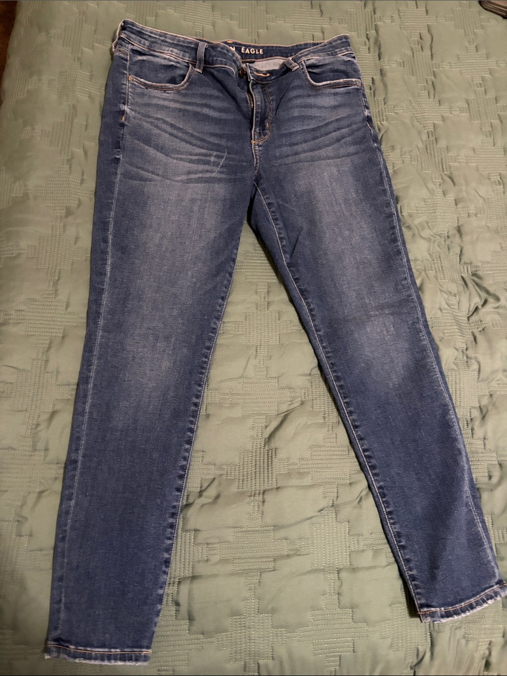 American Eagle Outfitters Dark Blue Skinny Jeans